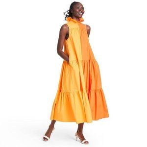 NWT Christopher John Rogers for Target Orange Dress NWT